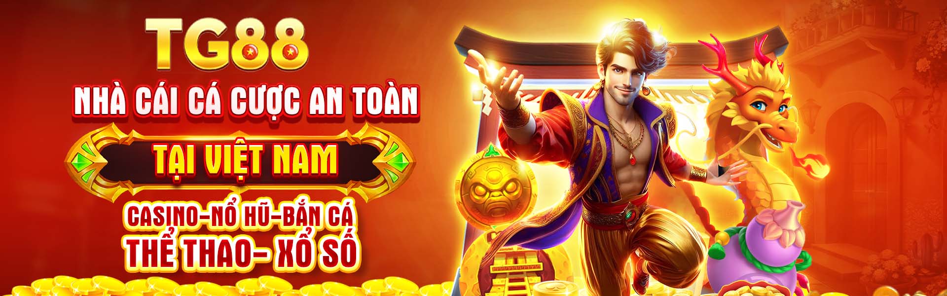 banner TG88 nhà cái uy tín chuẩn quốc tế, casino, nổ hũ, bắn cá, thể thao, xổ số